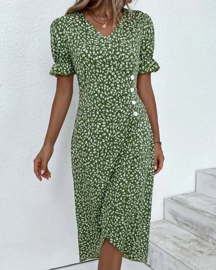 Kaelith | Frühlingskleid mit Blumenmuster