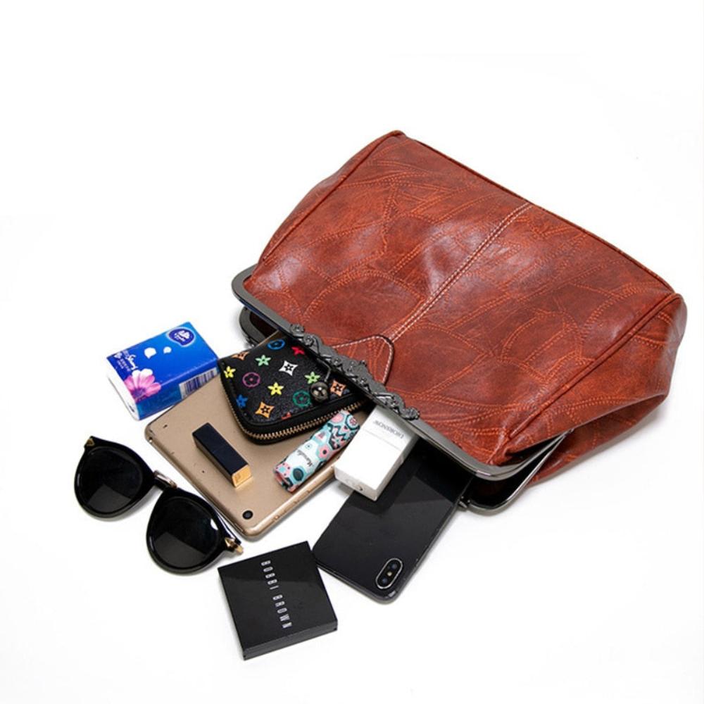 Mila | Vintage-Handtasche mit Klappverschluss