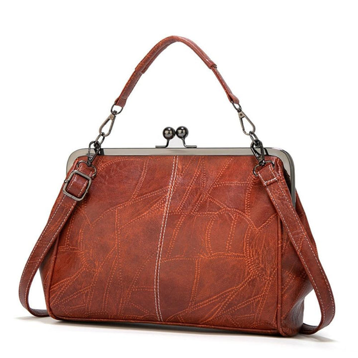 Mila | Vintage-Handtasche mit Klappverschluss