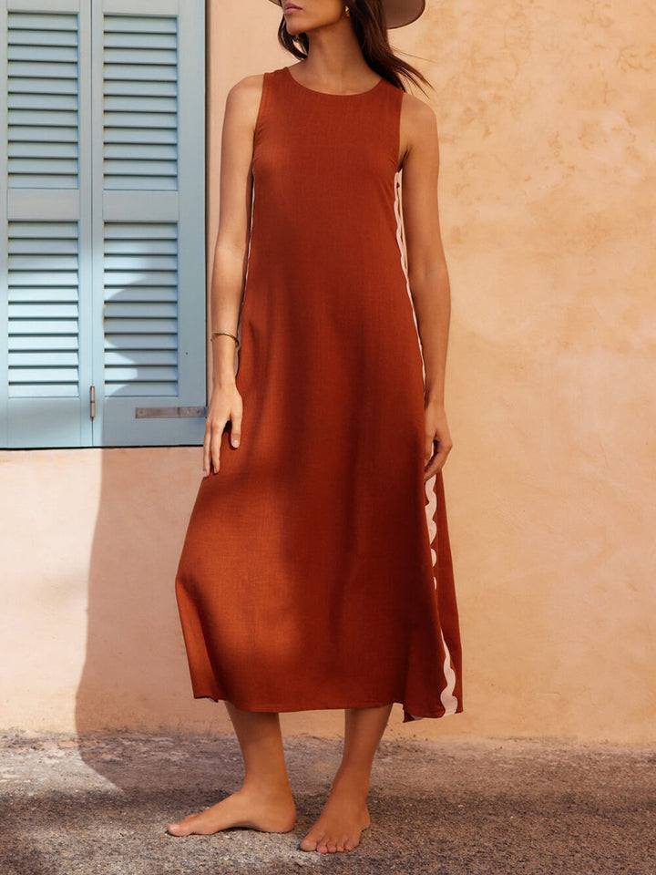 Teresita | Maxi DressLockeres Maxikleid mit Seitenschlitz