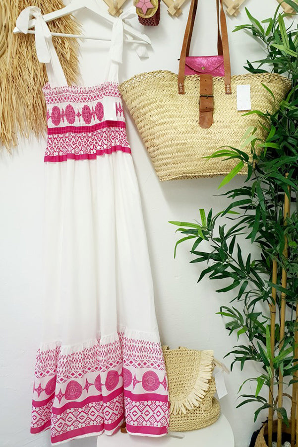Skylar | Maxikleid mit Ethno-Print