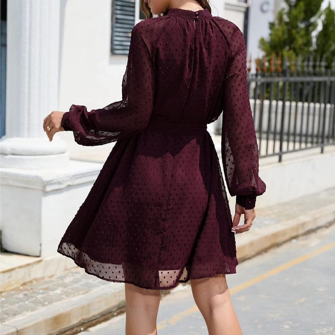 Jennie | Lässiges langärmeliges Minikleid