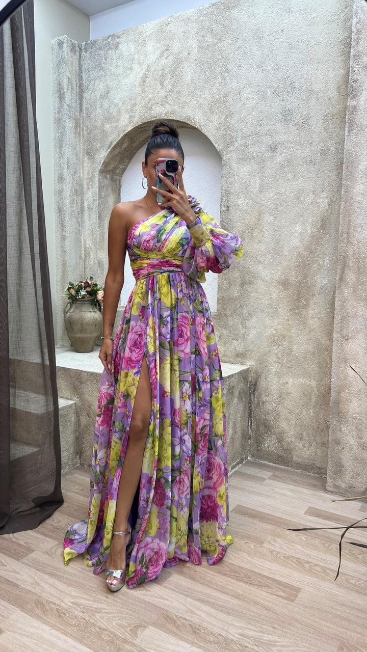 Mckenna | Atemberaubendes, fließendes Abendkleid