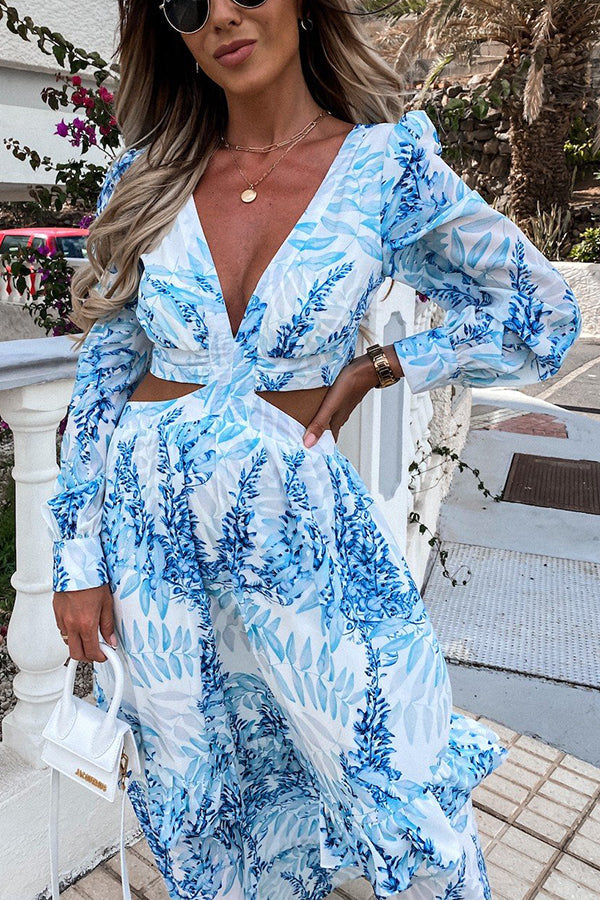 Zoey | Maxikleid mit Cut-Outs
