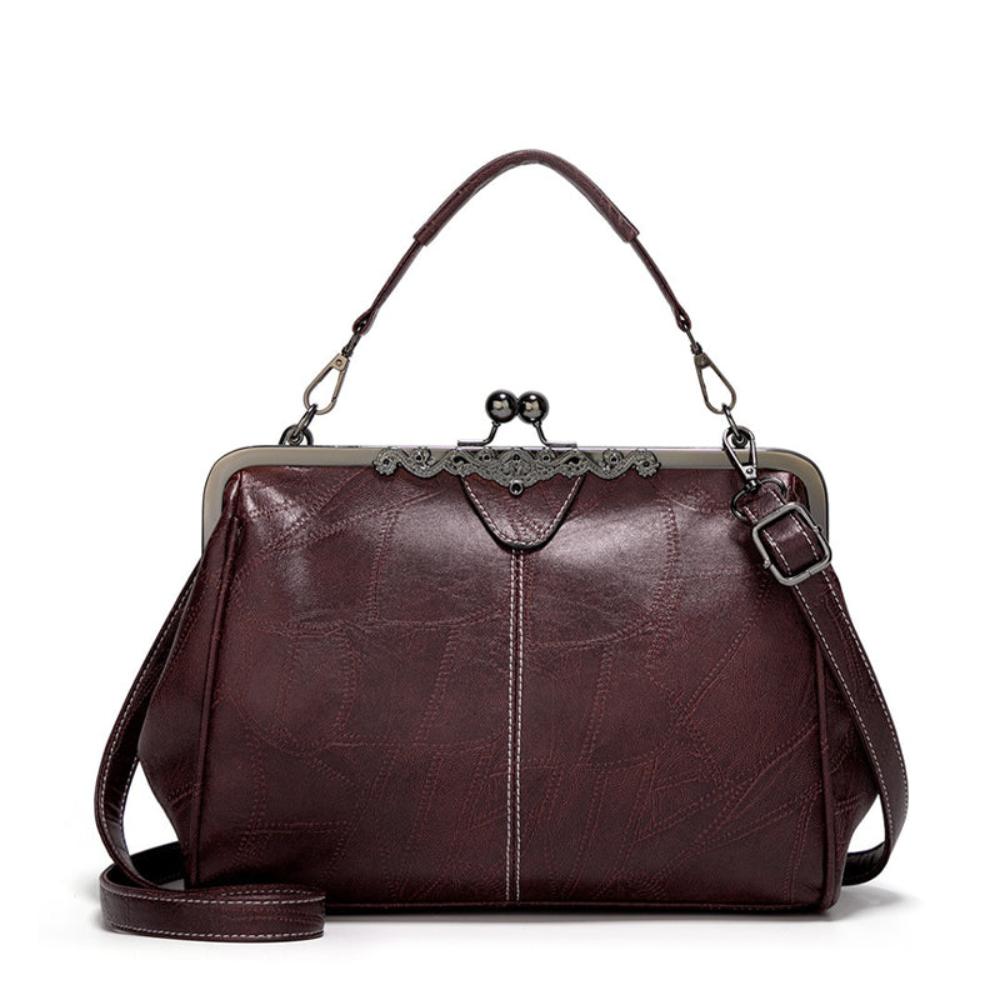 Mila | Vintage-Handtasche mit Klappverschluss