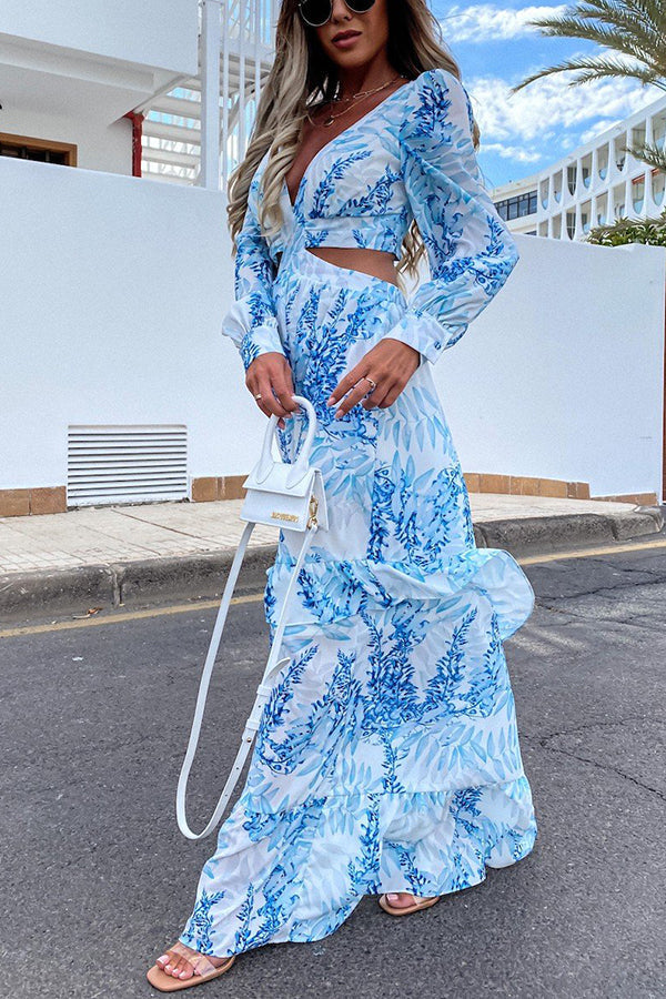 Zoey | Maxikleid mit Cut-Outs