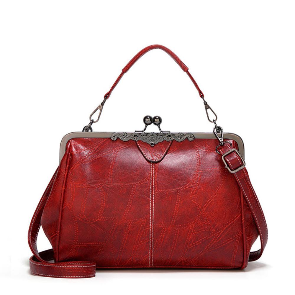 Mila | Vintage-Handtasche mit Klappverschluss